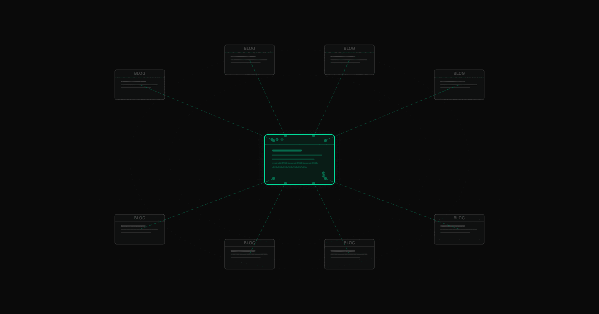 PBN 네트워크 구조 다이어그램